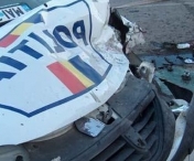 Accident grav in Giurgiu. Doi politisti au fost raniti