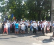 Iohannis: "Plimbarea" de la Cotroceni, un protest neautorizat