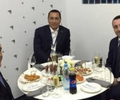 Ponta s-a pozat la masa cu Platini, la Supercupa Europei