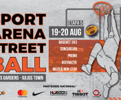 Înscrie-te la circuitul național de baschet 3x3 Sport Arena Streetball Tour, care se va juca în Iulius Gardens! 