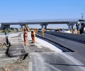 Se lucrează la conexiunea DN 59 Timişoara – Șag cu șantierul Centurii Timişoara Sud