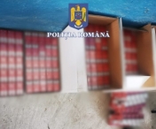 Bărbat, prins cu 5 baxuri de țigări fără timbru în portbagaj, pe o stradă din Gătaia, județul Timiș