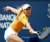 Caroline Wozniacki a abandonat partida din turul al doilea al turneului de la Cincinnati