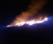 Incendiul de la groapa de gunoi a orasului Arad a fost stins dupa aproape 17 ore