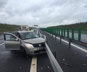 Circulatie ingreunata pe Autostrada Soarelui din cauza a trei accidente: Zece masini implicate