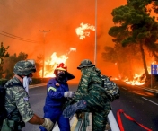 Atentionare de calatorie transmisa de MAE: Se mentine ridicat riscul de producere a incendiilor in Grecia, in regiunile deja afectate de foc