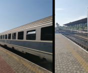 Trenul Arad-Timisoara, cuprins de flacari in mers. Pasagerii au fost evacuati