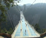 China a inaugurat cel mai mare pod de sticla din lume -VIDEO