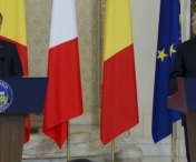 Conferinta de presa sustinuta de Emmanuel Macron si Klaus Iohannis