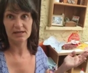 VIDEO - Musafirul nepoftit descoperit de o femeie intr-un dulap