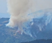  Duminică s-a produs un nou incendiu în Masivul Parâng