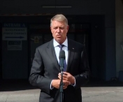 Preşedintele Klaus Iohannis a fost, marți, la Spitalul Clinic de Urgenţă Bucureşti