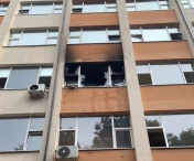 Incendiu la Universitatea de Agronomie din Timisoara. Pompierii au intervenit de urgenta