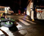 Tragedie la Suceava! Doua persoane decedate dupa ce o motocicleta s-a lovit de un autocar plin de turisti ucrainieni