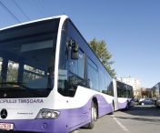Trasee de autobuz si troleibuz modificate, in Timisoara, in weekend