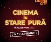 Din 11 septembrie, filmele se întorc acasă, la Cinema City. Premierele toamnei se văd în noile săli de cinema din Iulius Town