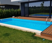 Constructiile de piscine iau avans in Romania 