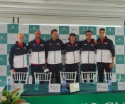  Echipa de Cupa Davis a României joacă contra reprezentativei din Taiwan într-un meci din Grupa I Mondială