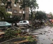 IMAGINI APOCALIPTICE din Timisoara. DEZASTRUL lasat in urma de furtuna - GALERIE FOTO CARE VA POATE AFECTA EMOTIONAL