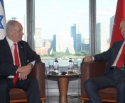 Preşedintele turc Recep Tayyip Erdogan şi prim-ministrul israelian Benjamin Netanyahu, întrevedere, la New York