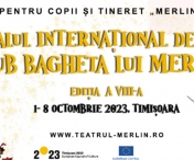 Duminică, 1 octombrie 2023, începe Festivalul Internațional de Animație „Sub baghetalui Merlin”