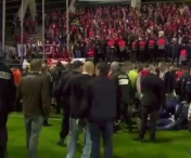 La un pas de tragedie! Meciul Amiens - Lille din Ligue 1, intrerupt dupa prabusirea unei balustrade