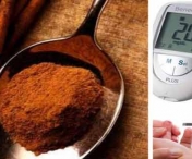 Doar o jumatate de lingurita de scortisoara adaugata la ceaiul sau cafeaua de dimineata poate trata diabetul de tip 2