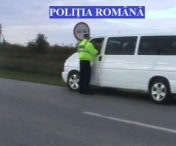 VIDEO - Transport ilegal de persoane depistat la Sannicolau Mare 