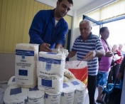 DDAC Arad reia distribuirea ajutoarelor alimentare pentru persoanele defavorizate