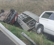 Accident grav pe Autostrada A1, in apropiere de Timisoara