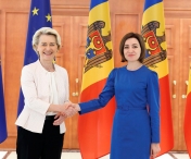 Preşedinta Comisiei Europene, Ursula von der Leyen, în vizită la Chișinău