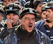 Liderii minerilor continua protestele in Valea Jiului