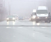 Ceata deasa pe mai multe drumuri nationale din Brasov