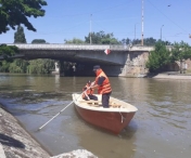 Cadavrul unui bărbat a fost scos, miercuri, din Canalul Bega, din zona centrală a Timișoarei