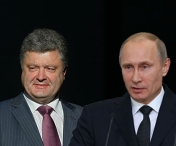 Porosenko a anuntat ACORDURI cu Putin privind gazele si frontiera cu o saptamana inainte de alegeri