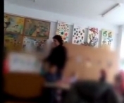 Reactia educatoarei dupa ce a fost filmata cum lovea copiii in clasa