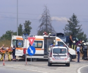 Accident grav in Timisoara! Patru persoane au fost ranite, intre care si un copil