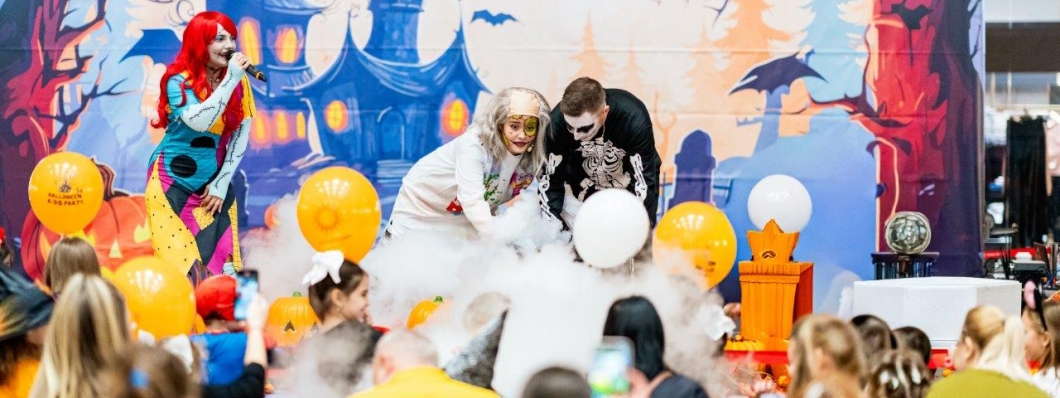 Halloween-ul aduce distracție la Iulius Town Timișoara: personaje năzdrăvane, parada costumelor, face painting, roboți și multe surprize