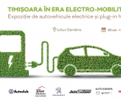  „Timișoara în era Electro-Mobilității”, expoziție de mașini full electrice și plug-in hybrid,  în Iulius Gardens 