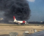 La un pas de o noua TRAGEDIE AVIATICA! Un avion plin cu pasageri a luat foc pe un aeroport din Florida. Sunt cel putin 14 raniti