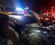 Accident rutier cu doua victime in Timis. Un bebelus a fost transportat de urgenta la spital