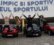 Campioanele olimpice de la Rio au primit azi masinile din partea Renault Romania