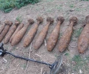 Zeci de bombe descoperite in vestul tarii. Autoritatile sunt in alerta