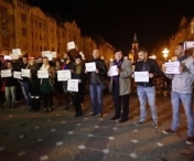 VIDEO - Timisorenii, solidari cu romanii din diaspora care nu au putut sa voteze