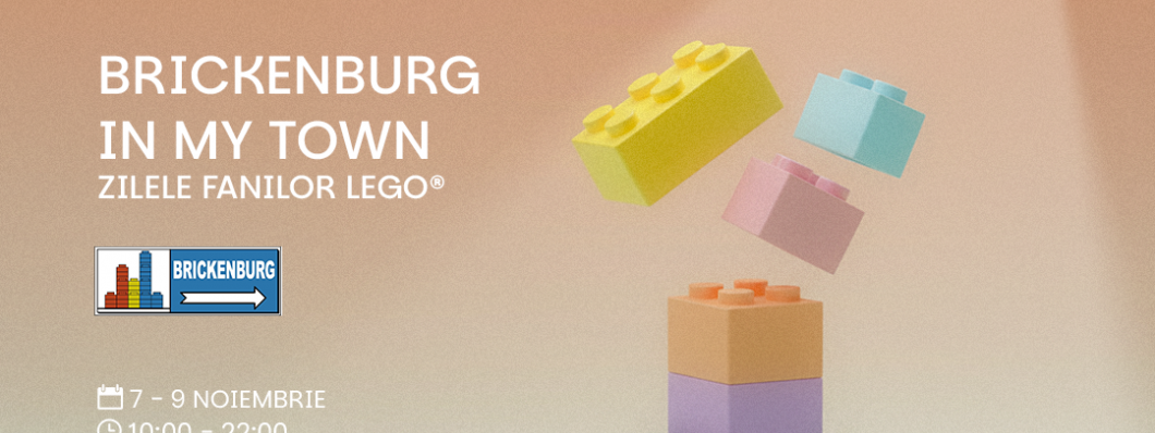 Distracție pentru întreaga familie la Iulius Town Timișoara! Vino să descoperi universul LEGO® și teatrul interactiv în acest weekend