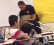 VIDEO - Modul brutal in care a fost tratata o eleva de catre un politist