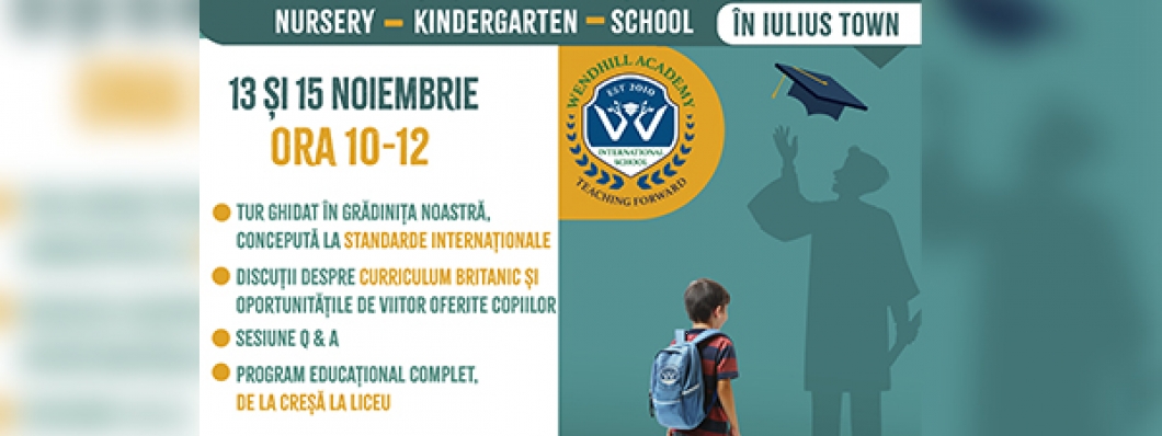 Open Doors în această săptămână la creșa și grădinița Wendhill Academy din Iulius Town, primele instituții din vestul țării acreditate în sistemul britanic Pearson