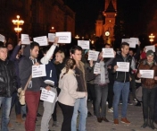 Continua protestele la Timisoara