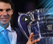 VIDEO - Rafael Nadal a primit trofeul rezervat numarului unu mondial la final de an