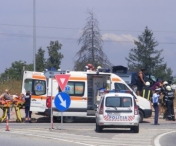 IMPACT VIOLENT pe calea Stan Vidrighin din Timisoara. Ambii soferi au scapat nevatamati